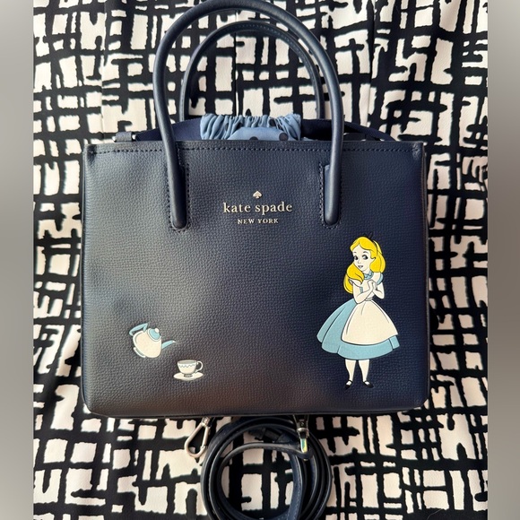 kate spade Handbags - Kate Spade x Disney Alice in Wonderland Shopper Crossbody Bag